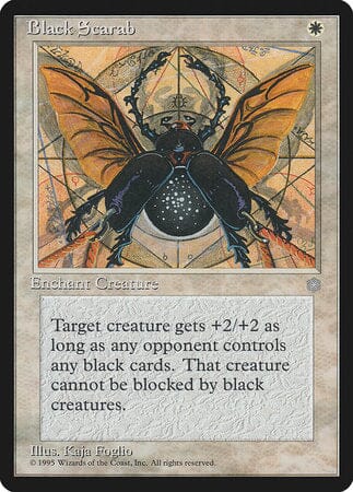 Black Scarab [Ice Age] MTG Single Magic: The Gathering  | Multizone: Comics And Games