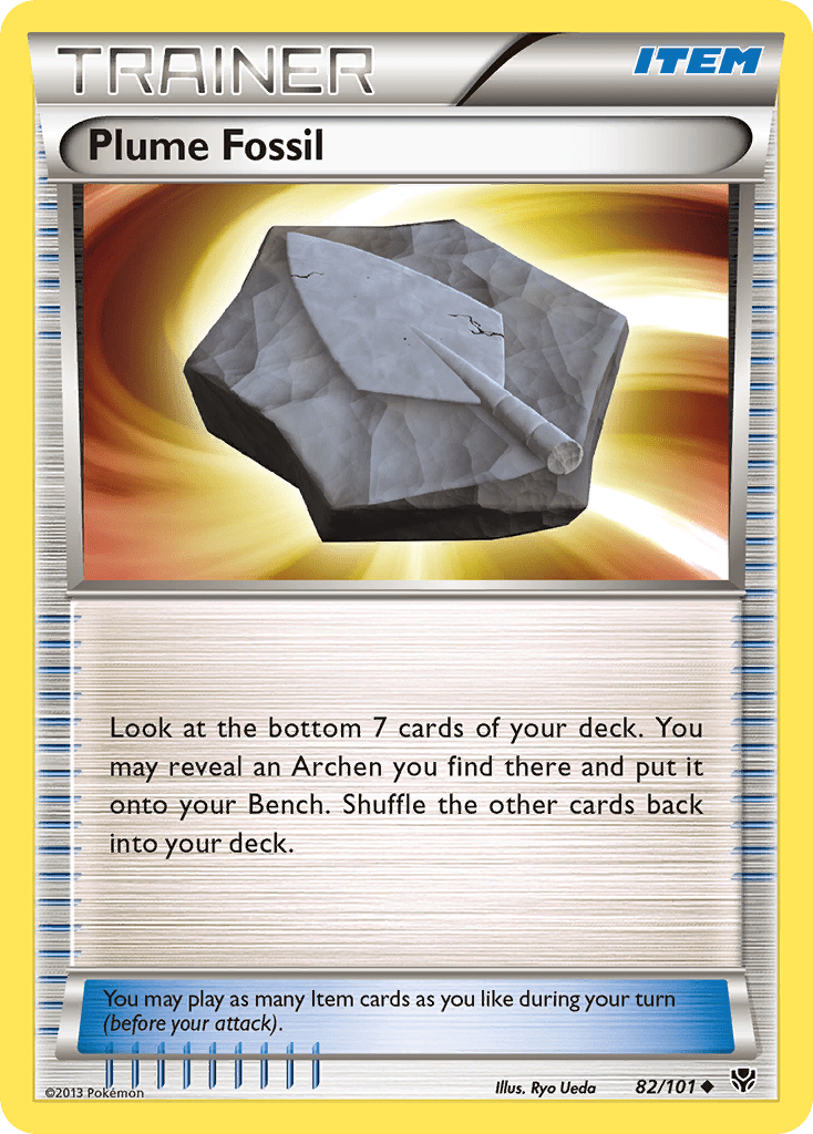 Plume Fossil (82/101) [Black & White: Plasma Blast] Pokemon Single Pokémon  | Multizone: Comics And Games