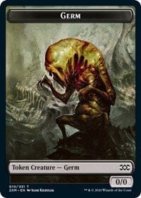 Germ // Ooze Double-sided Token [Double Masters Tokens] MTG Single Magic: The Gathering  | Multizone: Comics And Games
