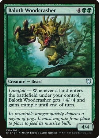 Baloth Woodcrasher [Commander 2018] MTG Single Magic: The Gathering  | Multizone: Comics And Games