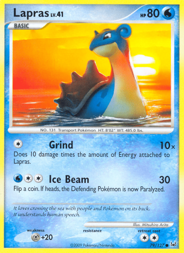 Lapras (79/127) [Platinum: Base Set] Pokemon Single Pokémon  | Multizone: Comics And Games