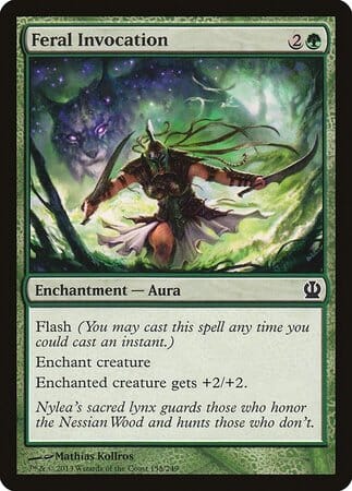 Feral Invocation [Theros] MTG Single Magic: The Gathering  | Multizone: Comics And Games