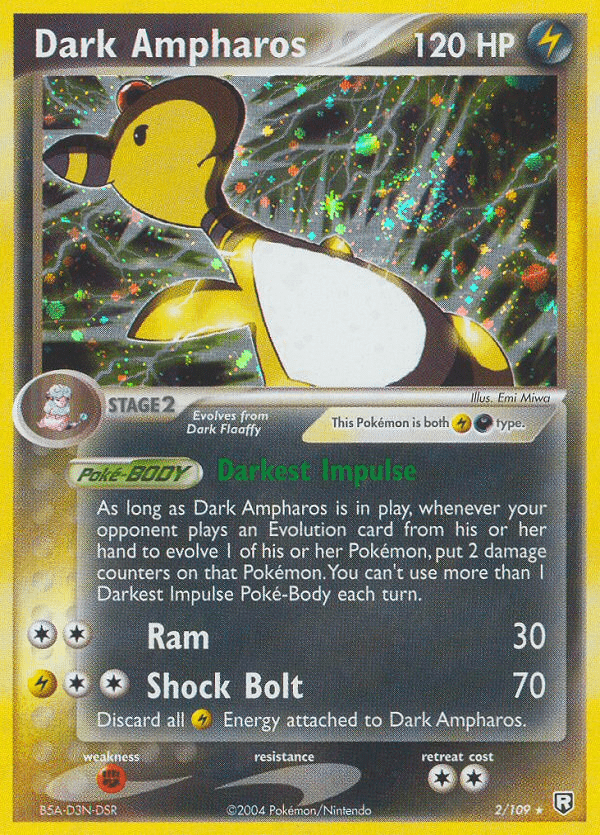 Dark Ampharos (2/109) [EX: Team Rocket Returns] Pokemon Single Pokémon  | Multizone: Comics And Games