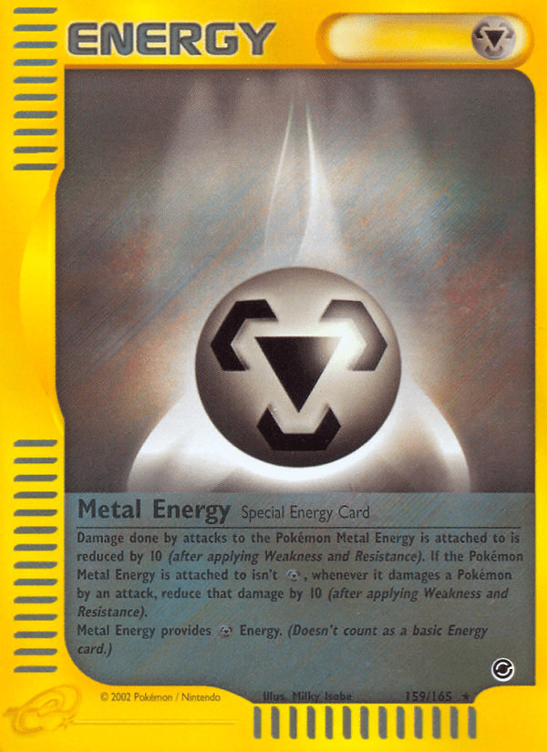 Metal Energy (159/165) [Expedition: Base Set] Pokemon Single Pokémon  | Multizone: Comics And Games