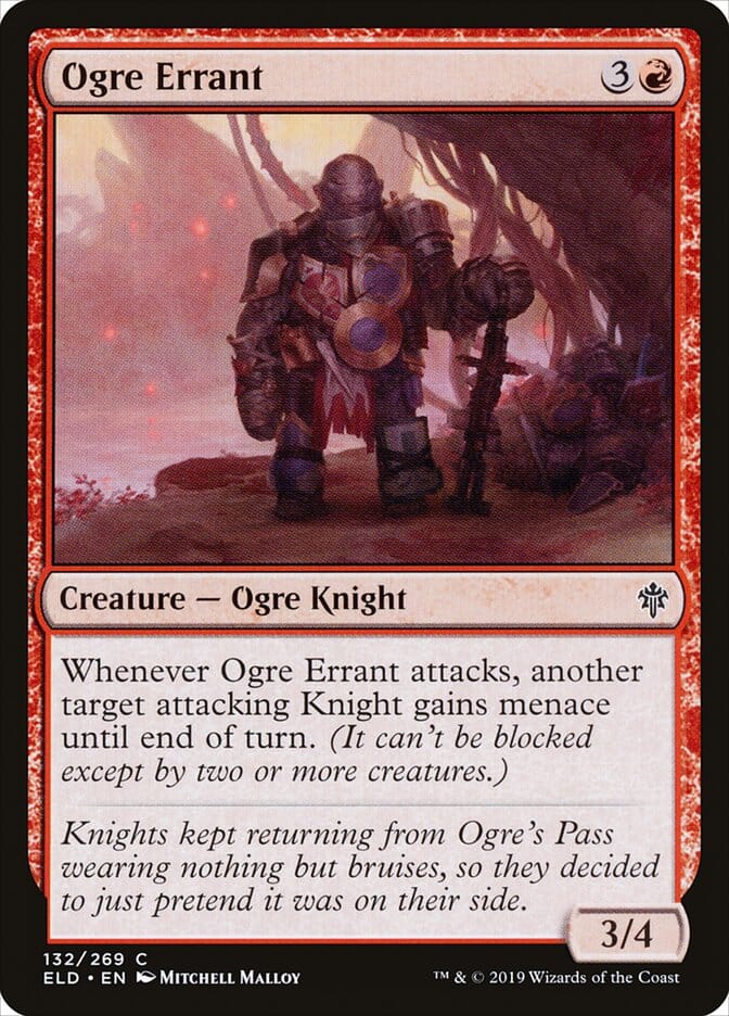 Ogre Errant [Throne of Eldraine] MTG Single Magic: The Gathering  | Multizone: Comics And Games