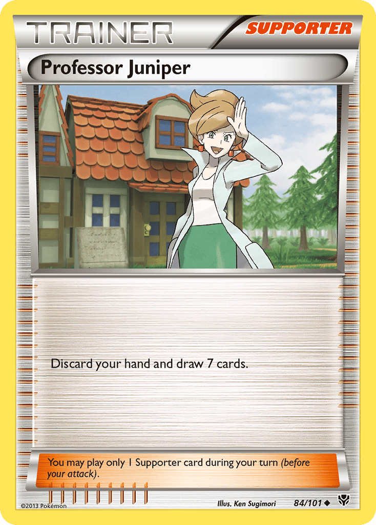 Professor Juniper (84/101) [Black & White: Plasma Blast] Pokemon Single Pokémon  | Multizone: Comics And Games