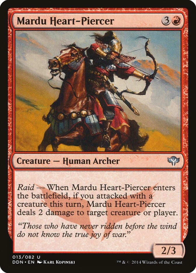Mardu Heart-Piercer [Duel Decks: Speed vs. Cunning] MTG Single Magic: The Gathering  | Multizone: Comics And Games