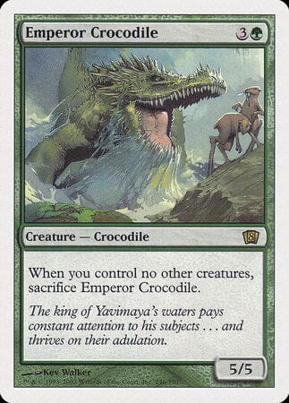 Emperor Crocodile [Eighth Edition] MTG Single Magic: The Gathering  | Multizone: Comics And Games