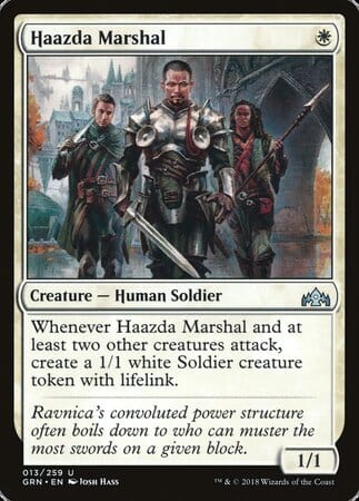 Haazda Marshal [Guilds of Ravnica] MTG Single Magic: The Gathering  | Multizone: Comics And Games