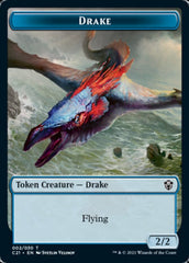Drake // Elemental (002) Token [Commander 2021 Tokens] MTG Single Magic: The Gathering  | Multizone: Comics And Games