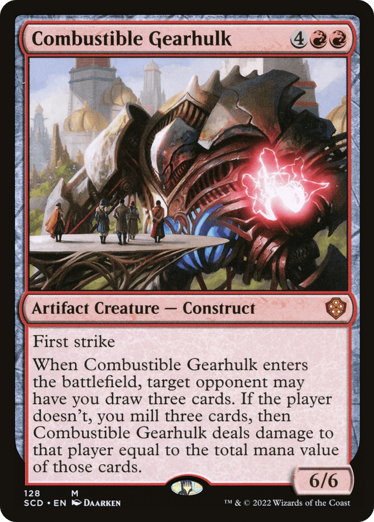 Combustible Gearhulk [Starter Commander Decks] MTG Single Magic: The Gathering  | Multizone: Comics And Games