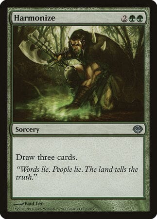 Harmonize [Duel Decks: Garruk vs. Liliana] MTG Single Magic: The Gathering  | Multizone: Comics And Games
