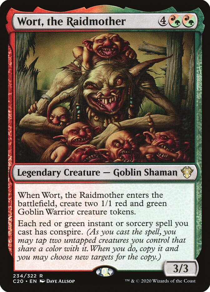 Wort, the Raidmother [Commander 2020] MTG Single Magic: The Gathering  | Multizone: Comics And Games