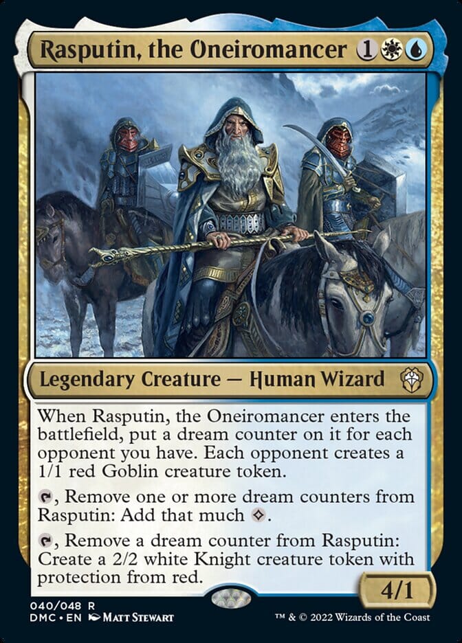 Rasputin, the Oneiromancer [Dominaria United Commander] MTG Single Magic: The Gathering  | Multizone: Comics And Games