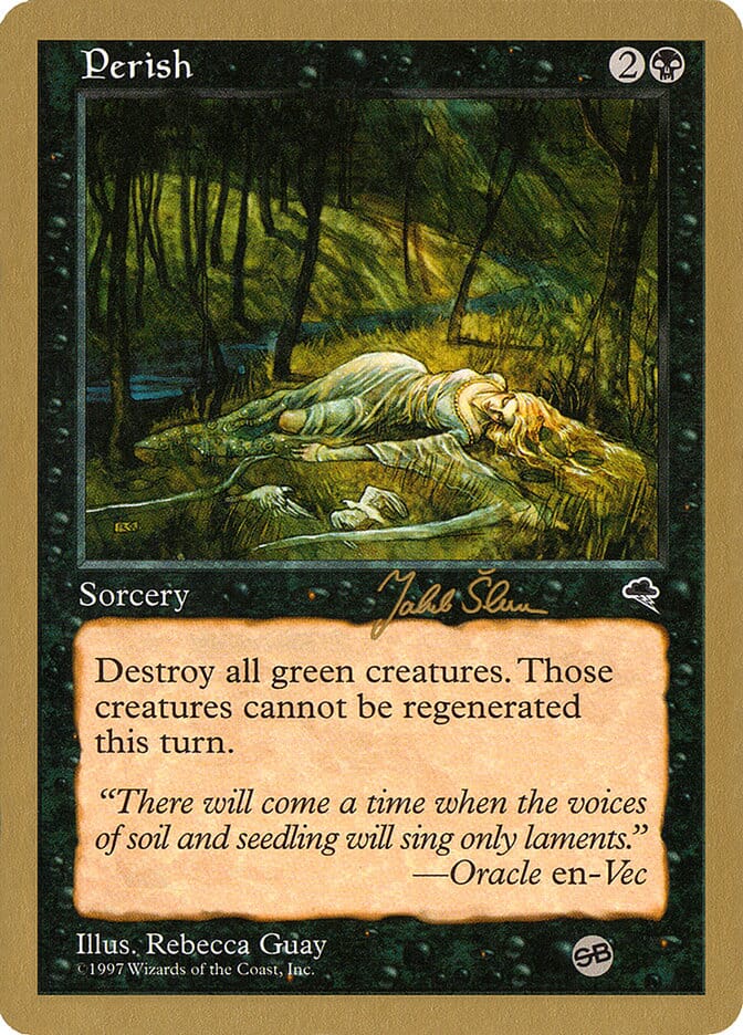 Perish (Jakub Slemr) (SB) [World Championship Decks 1999] MTG Single Magic: The Gathering  | Multizone: Comics And Games