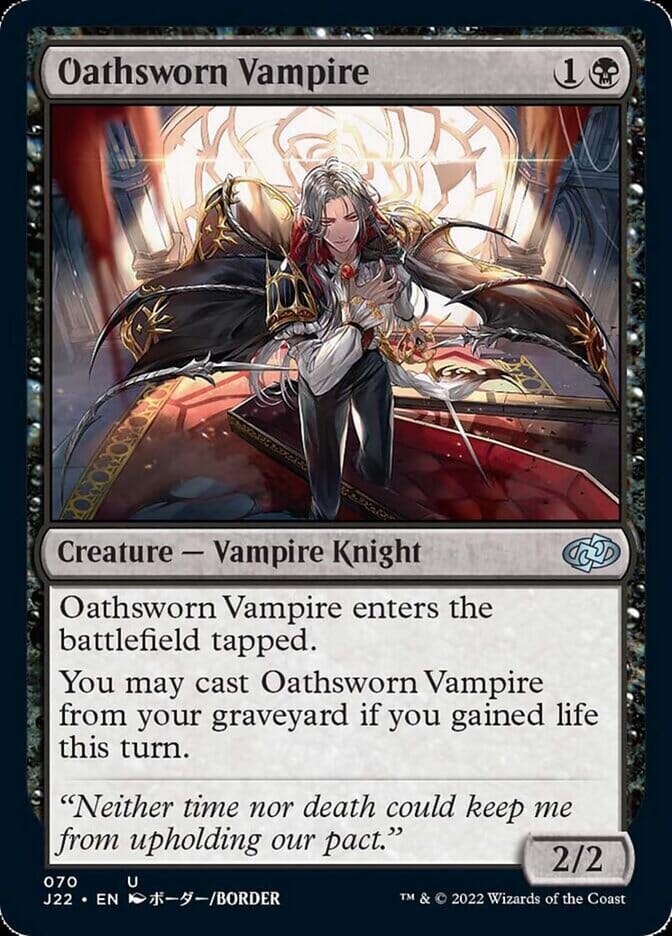 Oathsworn Vampire [Jumpstart 2022] MTG Single Magic: The Gathering  | Multizone: Comics And Games