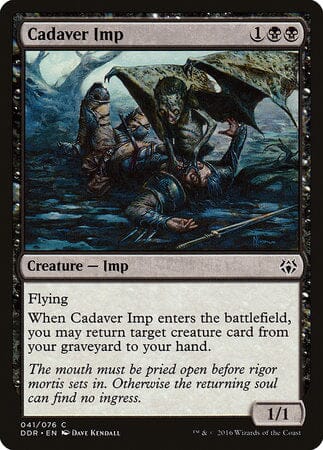 Cadaver Imp [Duel Decks: Nissa vs. Ob Nixilis] MTG Single Magic: The Gathering  | Multizone: Comics And Games