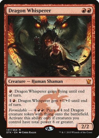 Dragon Whisperer [Dragons of Tarkir] MTG Single Magic: The Gathering  | Multizone: Comics And Games