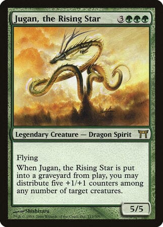 Jugan, the Rising Star [Champions of Kamigawa] MTG Single Magic: The Gathering  | Multizone: Comics And Games