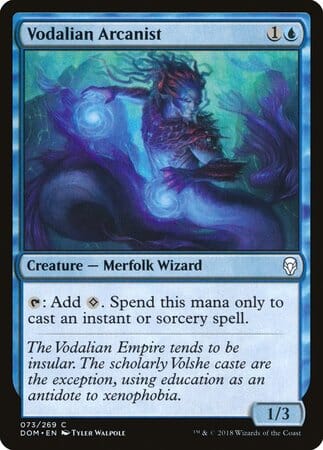 Vodalian Arcanist [Dominaria] MTG Single Magic: The Gathering  | Multizone: Comics And Games