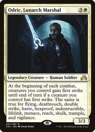 Odric, Lunarch Marshal [Shadows over Innistrad] MTG Single Magic: The Gathering  | Multizone: Comics And Games