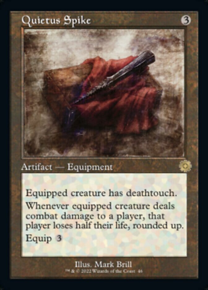 Quietus Spike (Retro) [The Brothers' War Retro Artifacts] MTG Single Magic: The Gathering  | Multizone: Comics And Games