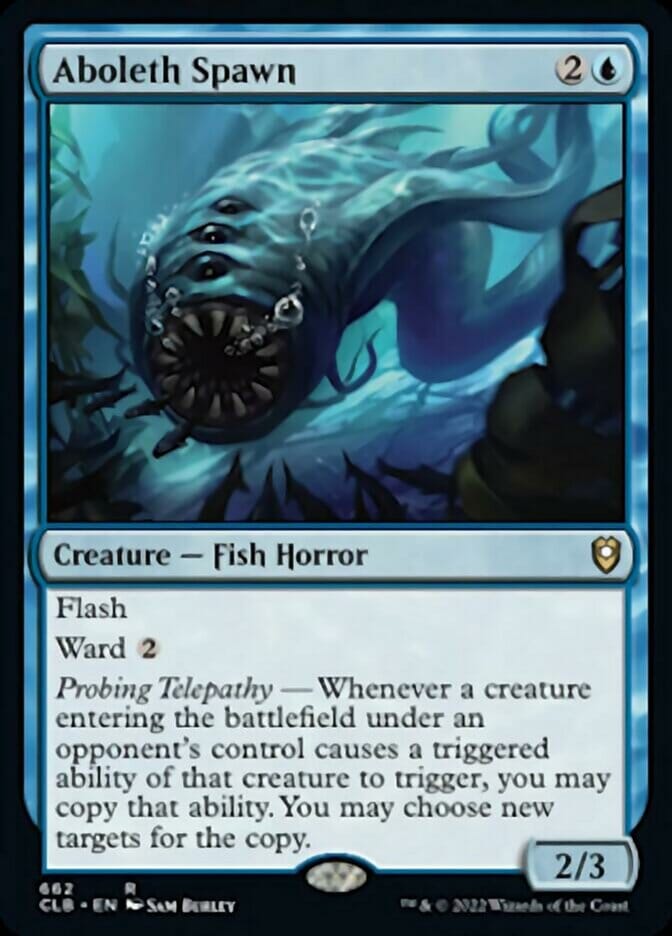 Aboleth Spawn [Commander Legends: Battle for Baldur's Gate] MTG Single Magic: The Gathering  | Multizone: Comics And Games