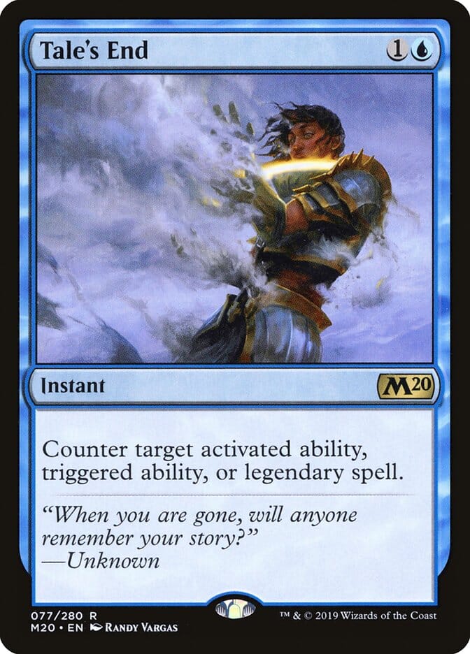 Tale's End [Core Set 2020] MTG Single Magic: The Gathering  | Multizone: Comics And Games
