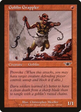 Goblin Grappler [Legions] MTG Single Magic: The Gathering  | Multizone: Comics And Games