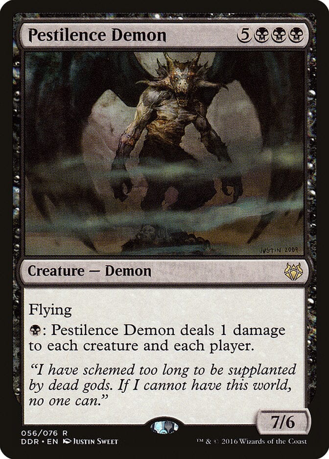 Pestilence Demon [Duel Decks: Nissa vs. Ob Nixilis] MTG Single Magic: The Gathering  | Multizone: Comics And Games