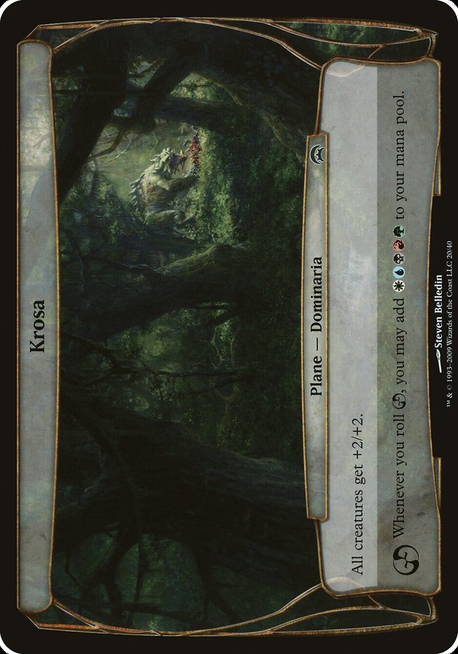 Krosa (Planes) [Planechase Planes] MTG Single Magic: The Gathering  | Multizone: Comics And Games