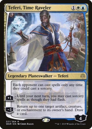 Teferi, Time Raveler [War of the Spark] MTG Single Magic: The Gathering  | Multizone: Comics And Games