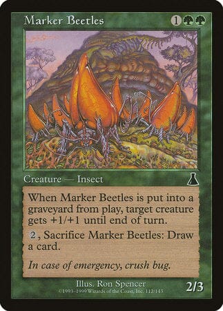 Marker Beetles [Urza's Destiny] MTG Single Magic: The Gathering  | Multizone: Comics And Games