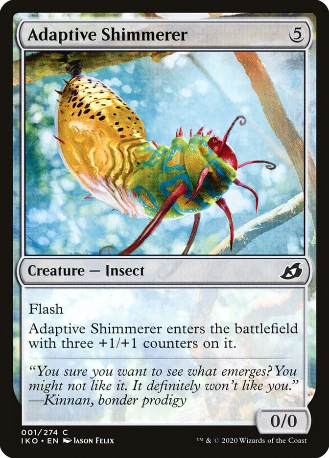 Adaptive Shimmerer [Ikoria: Lair of Behemoths] MTG Single Magic: The Gathering  | Multizone: Comics And Games