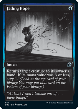 Fading Hope [Innistrad: Double Feature] MTG Single Magic: The Gathering  | Multizone: Comics And Games
