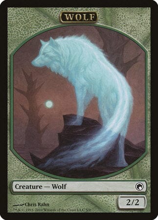 Wolf Token [Scars of Mirrodin Tokens] MTG Single Magic: The Gathering  | Multizone: Comics And Games