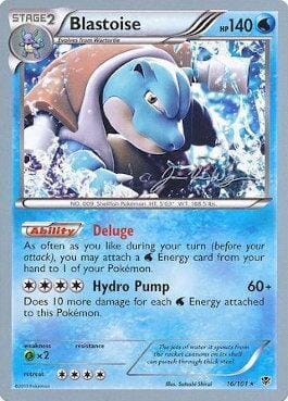 Blastoise (16/101) (HonorStoise - Jacob Van Wagner) [World Championships 2015] Pokemon Single Pokémon  | Multizone: Comics And Games