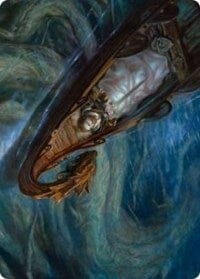 Funeral Longboat Art Card [Kaldheim: Art Series] MTG Single Magic: The Gathering  | Multizone: Comics And Games