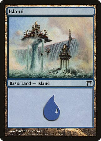 Island (293) [Champions of Kamigawa] MTG Single Magic: The Gathering  | Multizone: Comics And Games