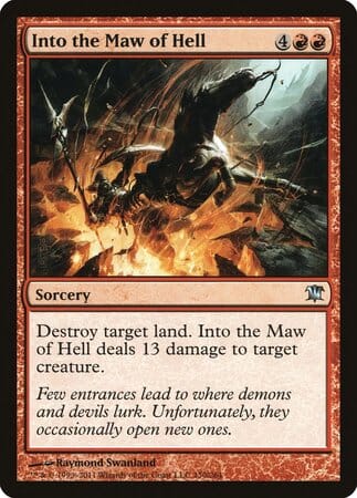 Into the Maw of Hell [Innistrad] MTG Single Magic: The Gathering  | Multizone: Comics And Games