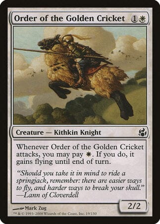 Order of the Golden Cricket [Morningtide] MTG Single Magic: The Gathering  | Multizone: Comics And Games