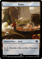Orc Army (0019) // Food (0023) Double-Sided Token (Surge Foil) [The Lord of the Rings: Tales of Middle-Earth Tokens] MTG Single Magic: The Gathering  | Multizone: Comics And Games