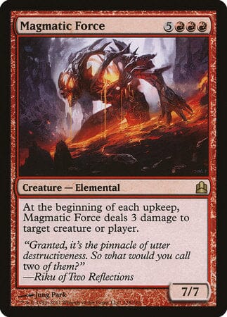 Magmatic Force [Commander 2011] MTG Single Magic: The Gathering  | Multizone: Comics And Games