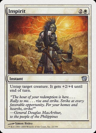 Inspirit [Ninth Edition] MTG Single Magic: The Gathering  | Multizone: Comics And Games