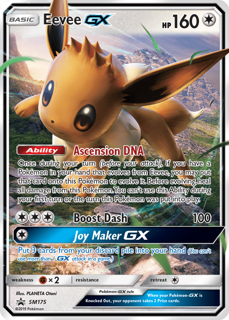 Eevee GX (SM175) [Sun & Moon: Black Star Promos] Pokemon Single Pokémon  | Multizone: Comics And Games