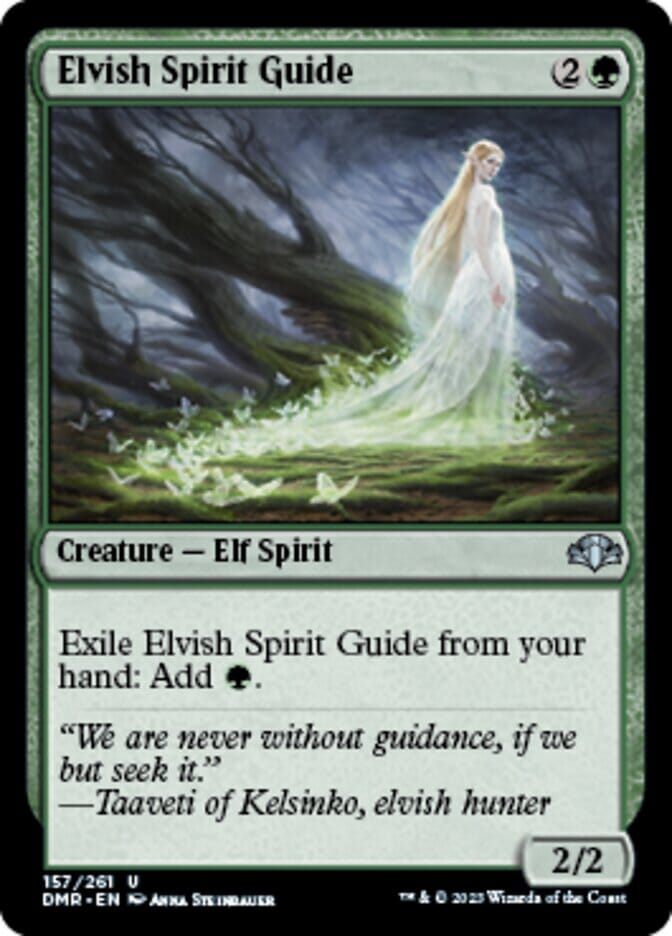 Elvish Spirit Guide [Dominaria Remastered] MTG Single Magic: The Gathering  | Multizone: Comics And Games