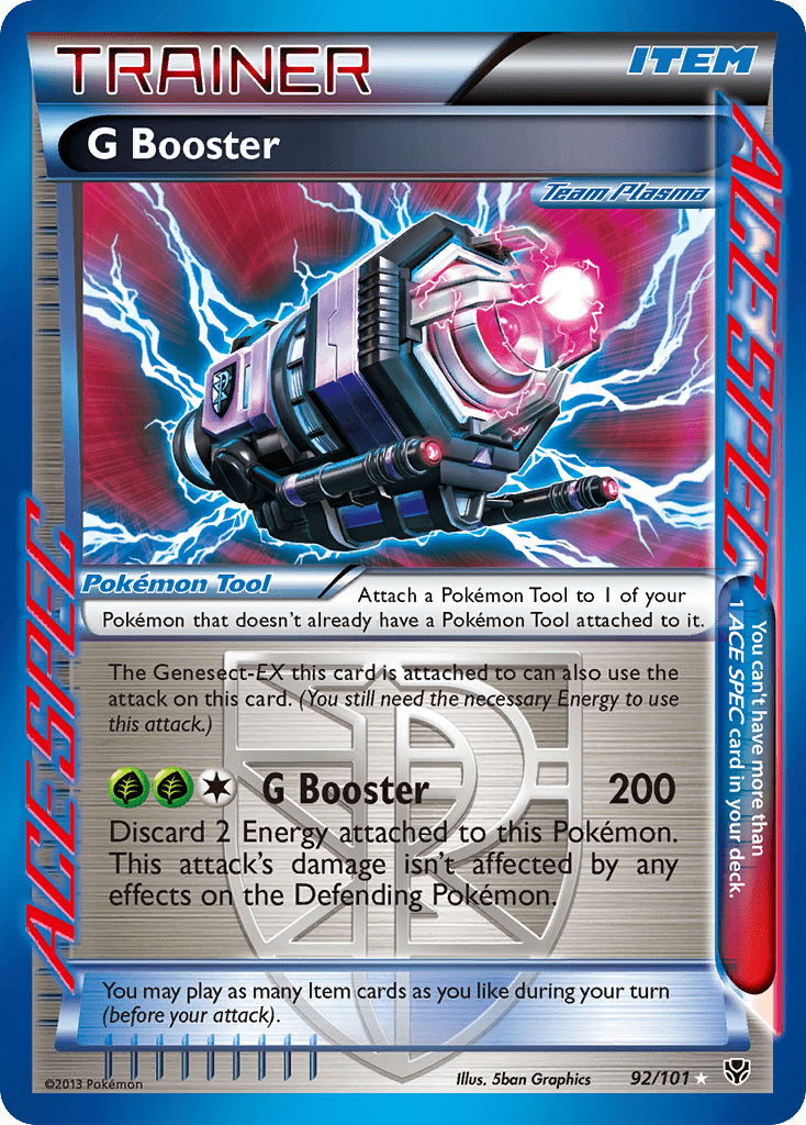 G Booster (92/101) [Black & White: Plasma Blast] Pokemon Single Pokémon  | Multizone: Comics And Games