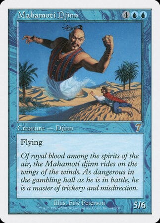 Mahamoti Djinn [Seventh Edition] MTG Single Magic: The Gathering  | Multizone: Comics And Games