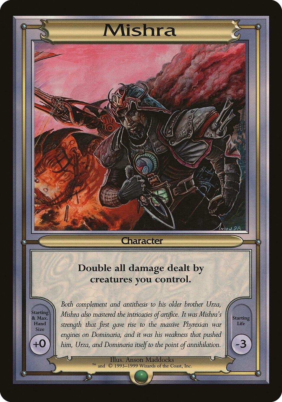 Mishra [Vanguard Series] MTG Single Magic: The Gathering  | Multizone: Comics And Games