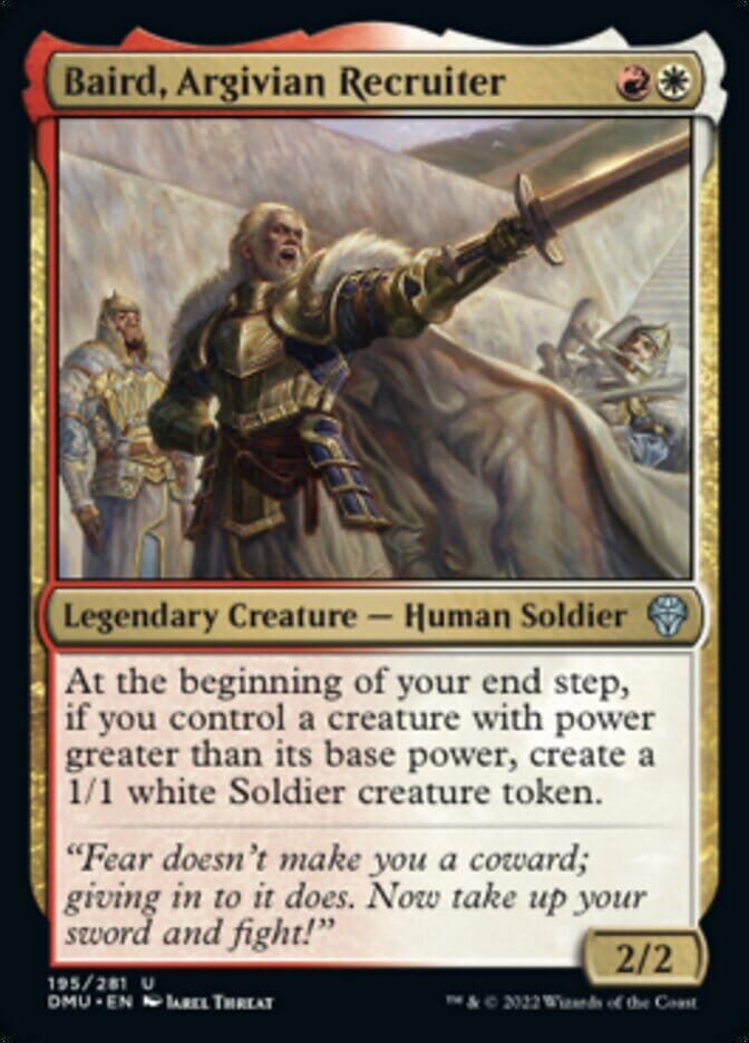 Baird, Argivian Recruiter [Dominaria United] MTG Single Magic: The Gathering  | Multizone: Comics And Games